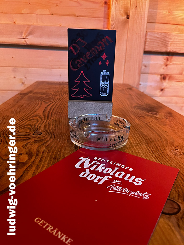 DJ ludringer beim Nikolausdorf Reutlingen